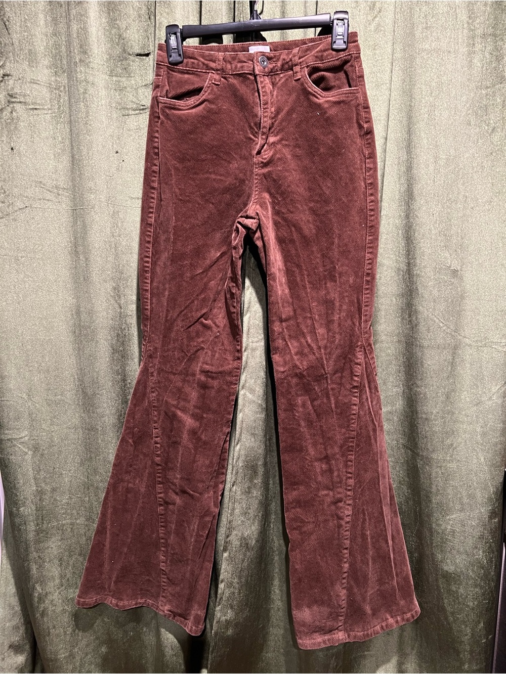 West of Melrose Brown corduroy Pants - Soft Chocolate Tone